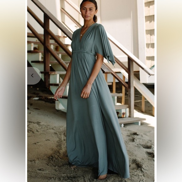 NWT RACHEL PALLY LONG CAFTAN DRESS Sz Medium - Picture 3 of 15